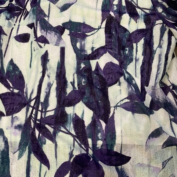 Easywear by Chico's Women's 3/4 sleeve mesh top NWT Size 3 - Picture 8 of 10